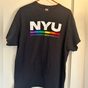 Nyu athletics shirt